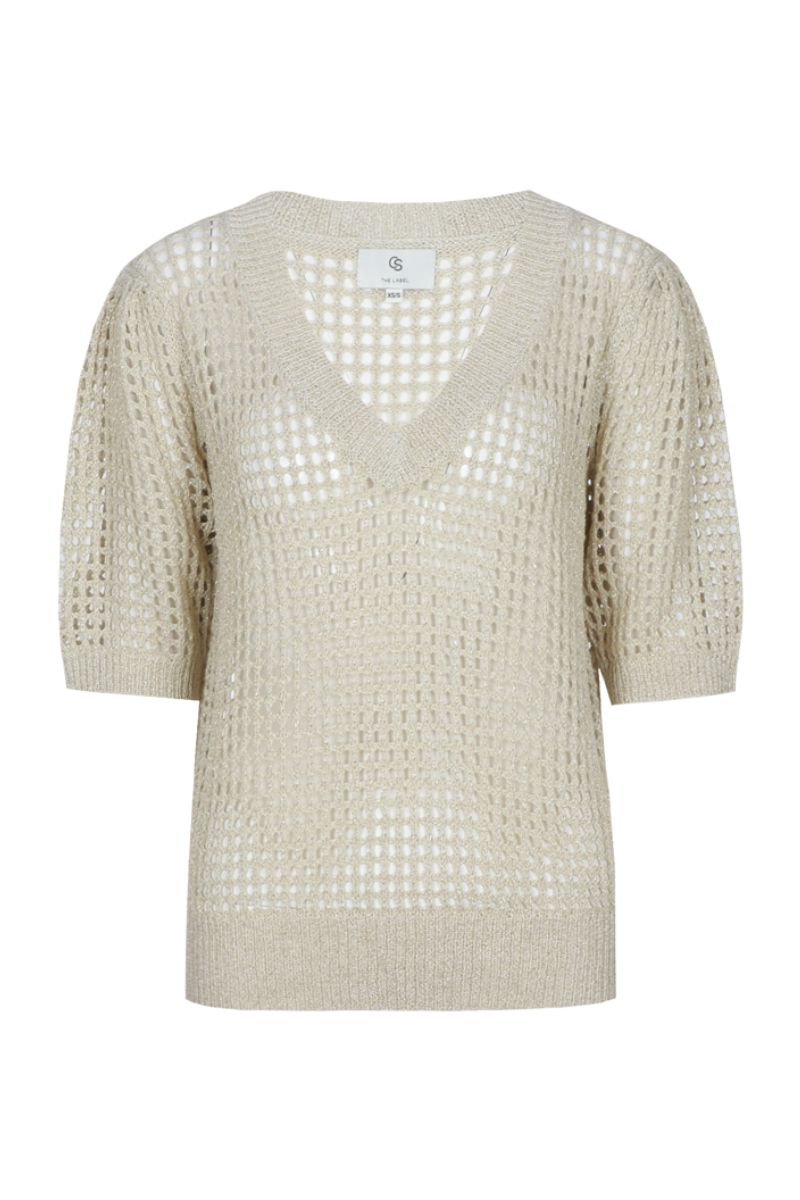 Kaia Knit Pullover Sand - C&S The Label | Feliz